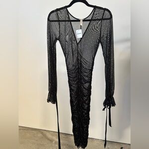 NWT Intimately FREE-PEOPLE mesh dress